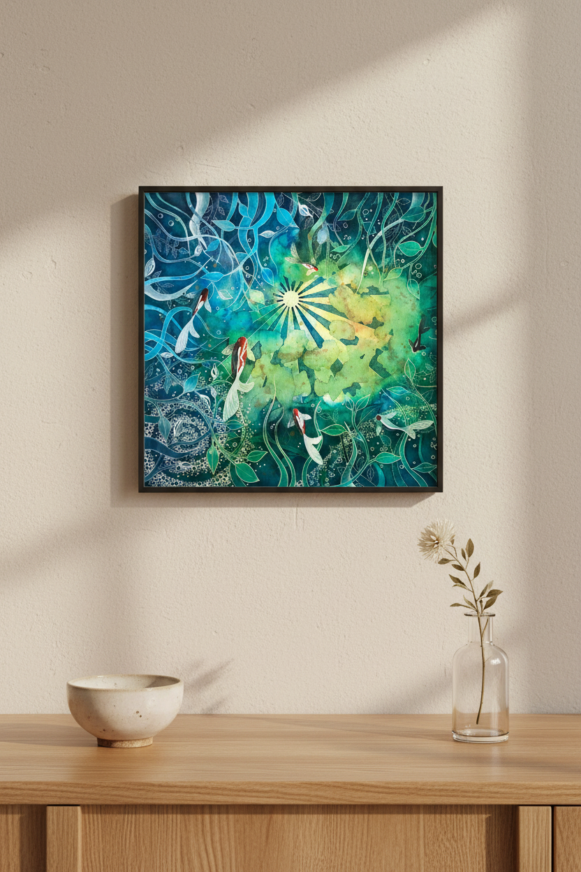 Koi – Japandi Sideboard